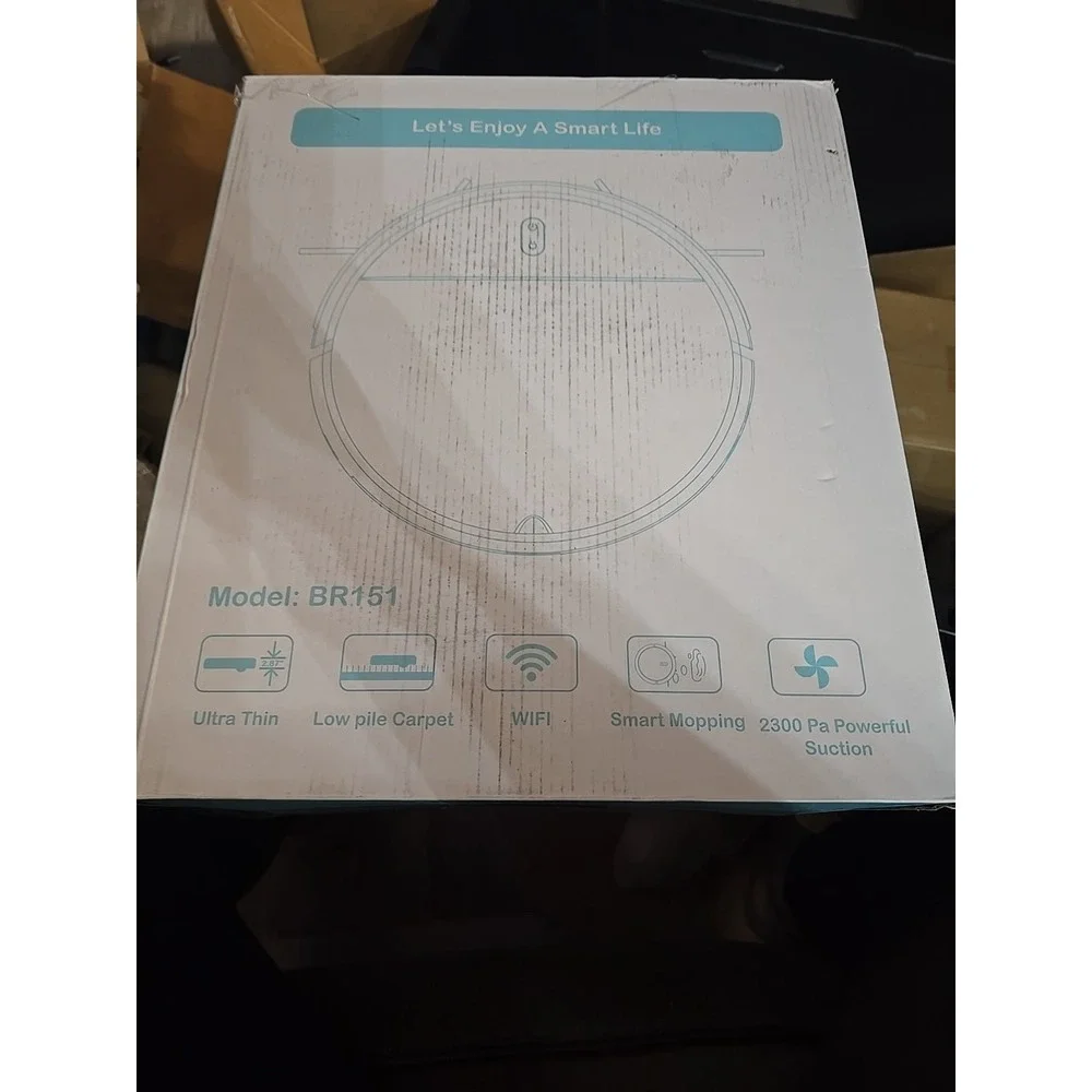 MAMNV BR151 Robot Vacuum and Mop Combo with‎ APP/Remote